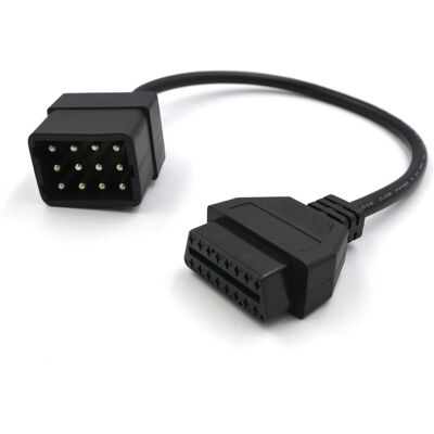 CCY Adapter Renault 12 PIN OBD2 KABEL DO MOTOCYKLI CCY Adapter Renault 12 PIN OBD2 KABEL DO MOTOCYKLI