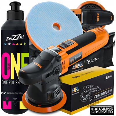 ADBL ROLLER MASZYNA POLERSKA POLERKA 9MM + pasta polerska i pad futro 130mm ADBL ROLLER MASZYNA POLERSKA POLERKA 9MM + pasta polerska i pad futro 130mm