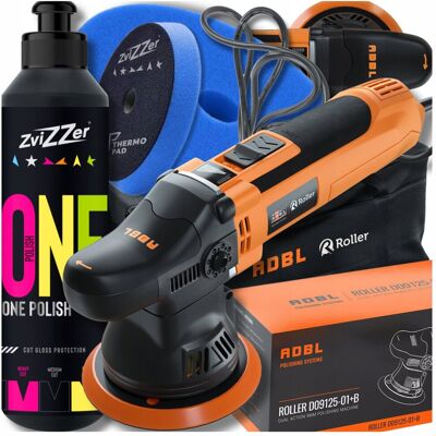 ADBL Roller Zestaw Maszyna Polerska Polerka Da + Pasta Aio ZVIzzer + Pad ADBL Roller Zestaw Maszyna Polerska Polerka Da + Pasta Aio ZVIzzer + Pad