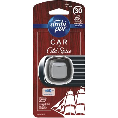 Ambi Pur, samochodowy odświeżacz powietrza, Car Old Spice, 2 ml Ambi Pur, samochodowy odświeżacz powietrza, Car Old Spice, 2 ml