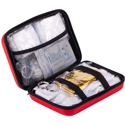Inny producent Apteczka samochodowa Car Safe, czerwony Inny producent Apteczka samochodowa Car Safe, czerwony