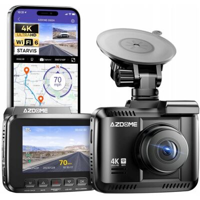AZDOME GS63H 4K – Kamera samochodowa z Wi-Fi 6 i GPS Nagrywanie nocne AZDOME GS63H 4K – Kamera samochodowa z Wi-Fi 6 i GPS Nagrywanie nocne