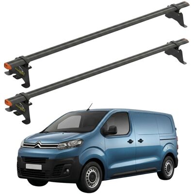 Inny producent Bagażnik dachowy Citroen Jumpy od 2016 punkty montażowe aluminium 2 belki Inny producent Bagażnik dachowy Citroen Jumpy od 2016 punkty montażowe aluminium 2 belki