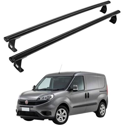 Inny producent Bagażnik dachowy do Fiat Doblo od 2022 belki dachowe aluminium lekki czarny Inny producent Bagażnik dachowy do Fiat Doblo od 2022 belki dachowe aluminium lekki czarny