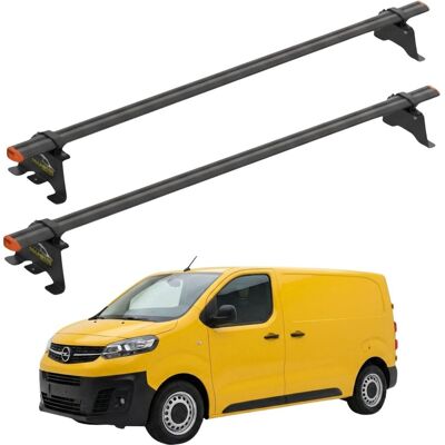 Inny producent Bagażnik dachowy do Opel Vivaro od 2019 punkty montażowe aluminiowy 2 belki Inny producent Bagażnik dachowy do Opel Vivaro od 2019 punkty montażowe aluminiowy 2 belki