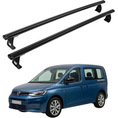 Inny producent Bagażnik dachowy do Volkswagen Caddy od 2003 do 2020 aluminium lekki czarny Inny producent Bagażnik dachowy do Volkswagen Caddy od 2003 do 2020 aluminium lekki czarny