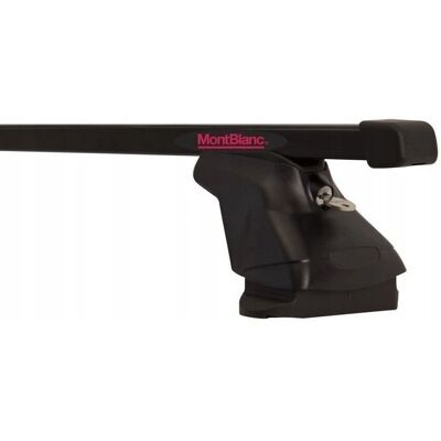 Inny producent Bagażnik dachowy stalowy Mont Blanc AMC uniwersalny 109 cm z zamkami Inny producent Bagażnik dachowy stalowy Mont Blanc AMC uniwersalny 109 cm z zamkami