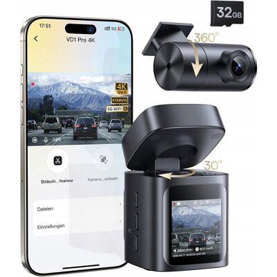 Baseus VD1 Pro Kamera samochodowa 1080P Solar Wi-Fi GPS noktowizja Starvis Baseus VD1 Pro Kamera samochodowa 1080P Solar Wi-Fi GPS noktowizja Starvis