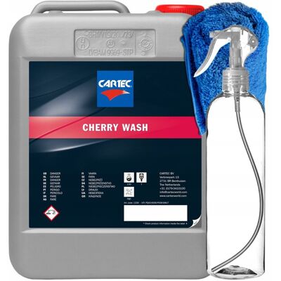 Inny producent CARTEC CHERRY WASH 5L mocno pieniący szampon samochodowy Inny producent CARTEC CHERRY WASH 5L mocno pieniący szampon samochodowy