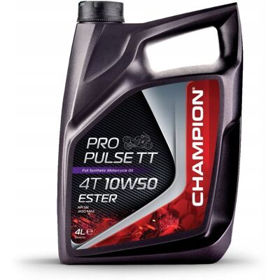 Inny producent CHAMPION OLEJ SILNIKOWY PROPULSE TT 4T 10W50 ESTER 4L MA2 SYNTETYCZNY (AKC) Inny producent CHAMPION OLEJ SILNIKOWY PROPULSE TT 4T 10W50 ESTER 4L MA2 SYNTETYCZNY (AKC)