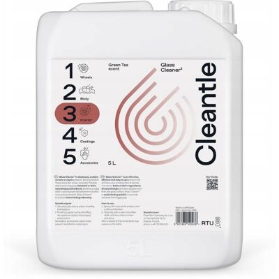Inny producent CLEANTLE GLASS CLEANER płyn do szyb antypara 5L Inny producent CLEANTLE GLASS CLEANER płyn do szyb antypara 5L