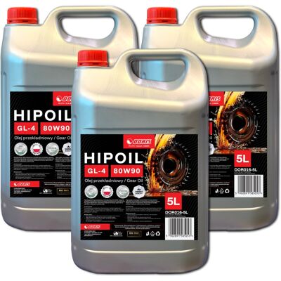brak danych DORIS Olej przekładniowy Hipoil GL-4 80W90 15L Zestaw 3szt x 5L brak danych DORIS Olej przekładniowy Hipoil GL-4 80W90 15L Zestaw 3szt x 5L