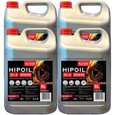 brak danych DORIS Olej przekładniowy Hipoil GL-4 80W90 20L Zestaw 4szt x 5L brak danych DORIS Olej przekładniowy Hipoil GL-4 80W90 20L Zestaw 4szt x 5L