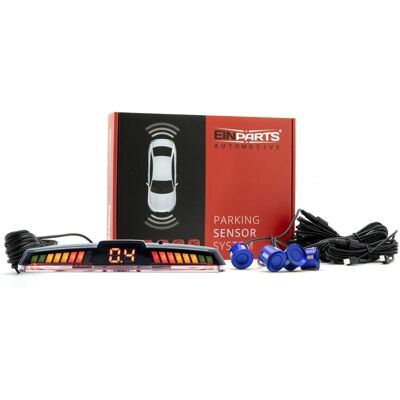 EINPARTS AUTOMOTIVE EINPARTS CZUJNIKI PARKOWANIA 4 SENSORY Z WYŚWIETLACZEM MONTAŻ TYŁ EINPARTS AUTOMOTIVE EINPARTS CZUJNIKI PARKOWANIA 4 SENSORY Z WYŚWIETLACZEM MONTAŻ TYŁ