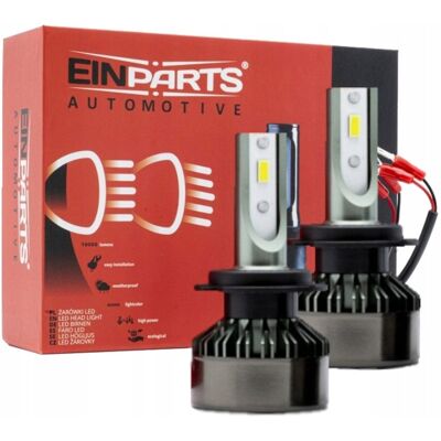 Inny producent Einparts H7 Led Żarówki Canbus 12v 10000 Lm Retrofit 6000k Mocne Inny producent Einparts H7 Led Żarówki Canbus 12v 10000 Lm Retrofit 6000k Mocne