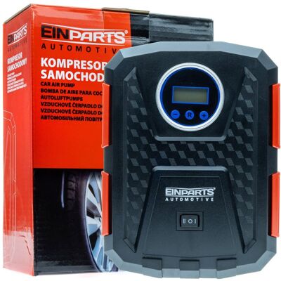 EINPARTS AUTOMOTIVE EINPARTS KOMPRESOR SAMOCHODOWY 12V DO OPNY 10 BAR 150 PSI Z MANOMETREM LCD EINPARTS AUTOMOTIVE EINPARTS KOMPRESOR SAMOCHODOWY 12V DO OPNY 10 BAR 150 PSI Z MANOMETREM LCD