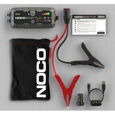 Noco GB40 Przenośny rozrusznik - 1000A 12V Bateria Noco GB40 Przenośny rozrusznik - 1000A 12V Bateria