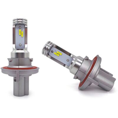 motoLEDy H13 żarówki LED 9008 12-24V CANBUS CSP zestaw 2szt bez polaryzacji 8000lm mocna motoLEDy H13 żarówki LED 9008 12-24V CANBUS CSP zestaw 2szt bez polaryzacji 8000lm mocna