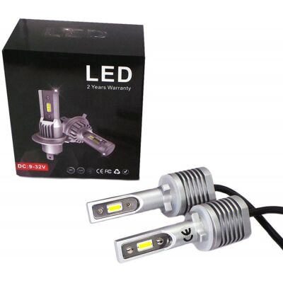 H27 Żarówki Led 880, 881, 886 9V-30V Canbus Csp 2Szt 2X 4000Lm Biała Mocna Motoledy H27 Żarówki Led 880, 881, 886 9V-30V Canbus Csp 2Szt 2X 4000Lm Biała Mocna Motoledy