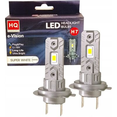 Inny producent H7 LED ŻARÓWKI SUPER WHITE 6000K PLUG AND PLAY CANBUS HQ Automotive Inny producent H7 LED ŻARÓWKI SUPER WHITE 6000K PLUG AND PLAY CANBUS HQ Automotive