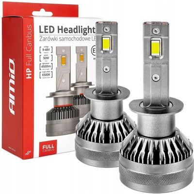 Amio Hp Full Canbus Żarówki Samochodowe LED LEDowe H1 12V 24V Amio Hp Full Canbus Żarówki Samochodowe LED LEDowe H1 12V 24V