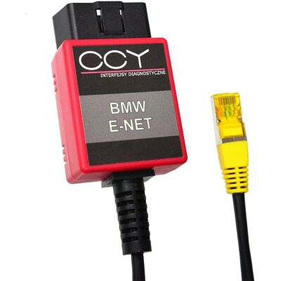INTERFEJS ENET E-SYS SERIA F ISTA DO BMW CCY INTERFEJS ENET E-SYS SERIA F ISTA DO BMW CCY
