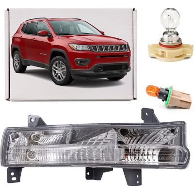 Venus LTD JEEP COMPASS II MP 2017-2020 PRZED FACELIFTINGIEM KIERUNKOWSKAZ ŚWIATŁO POSTOJOWE W ZDERZAK PRAWE 55112720AB Venus LTD JEEP COMPASS II MP 2017-2020 PRZED FACELIFTINGIEM KIERUNKOWSKAZ ŚWIATŁO POSTOJOWE W ZDERZAK PRAWE 55112720AB