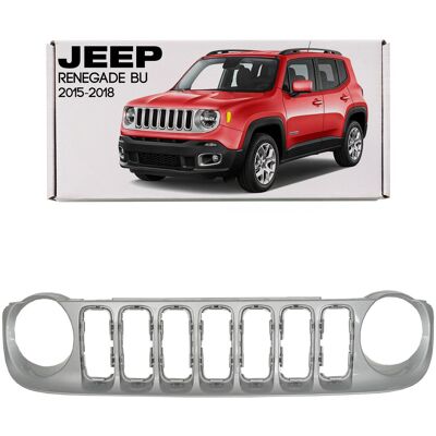 Venus LTD JEEP RENEGADE I BU 2015-2018 PRZED FACELIFTINGIEM GRILL SREBRNY 735587825 Venus LTD JEEP RENEGADE I BU 2015-2018 PRZED FACELIFTINGIEM GRILL SREBRNY 735587825