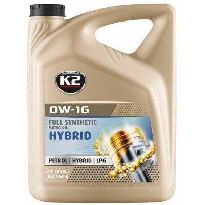 Inny producent K2 OLEJ SILNIKOWY 0W16 HYBRID 5L Inny producent K2 OLEJ SILNIKOWY 0W16 HYBRID 5L