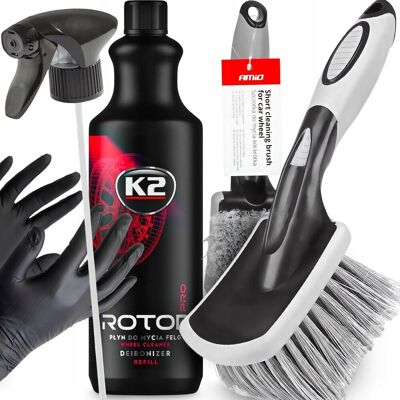AGMI K2 ROTON PRO 1L KRWAWA FELGA PŁYN DO MYCIA KÓŁ SZCZOTKA DO FELG RĘKAWICZKI AGMI K2 ROTON PRO 1L KRWAWA FELGA PŁYN DO MYCIA KÓŁ SZCZOTKA DO FELG RĘKAWICZKI