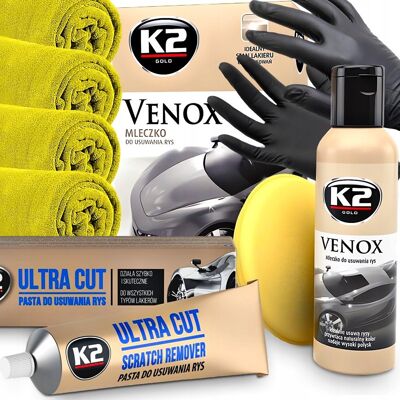 AGMI K2 ULTRA CUT VENOX PASTA MLECZKO usuwanie rys przywraca połysk DO LAKIERU AGMI K2 ULTRA CUT VENOX PASTA MLECZKO usuwanie rys przywraca połysk DO LAKIERU