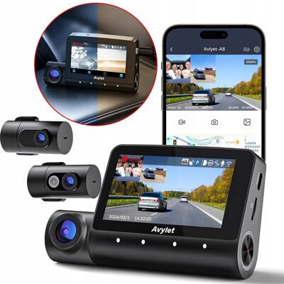 Inny producent KAMERA SAMOCHODOWA REJESTRATOR 5K Z FUNKCJĄ NOKTOWIZJI KAMERA COFANIA Inny producent KAMERA SAMOCHODOWA REJESTRATOR 5K Z FUNKCJĄ NOKTOWIZJI KAMERA COFANIA