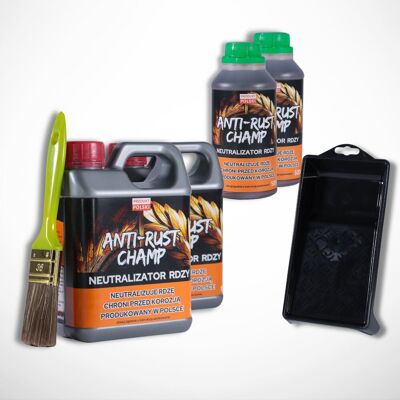 NOFAR KONWERTER RDZY ANTI-RUST CHAMP ZESTAW 3000ML NOFAR KONWERTER RDZY ANTI-RUST CHAMP ZESTAW 3000ML
