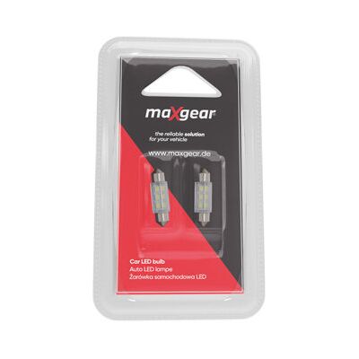 MAXGEAR ŻARÓWKA LED RURKOWA 12V/5W 11X36MM BLISTER 2 SZTLED MAXGEAR ŻARÓWKA LED RURKOWA 12V/5W 11X36MM BLISTER 2 SZTLED