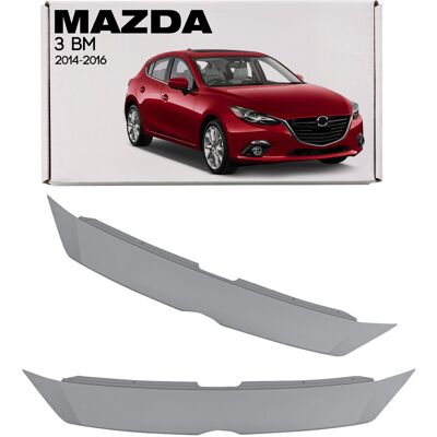 Venus LTD MAZDA 3 III BM 2014-2016 PRZED FACELIFTINGIEM OSŁONA GÓRNA GRILLA BHN15003351 Venus LTD MAZDA 3 III BM 2014-2016 PRZED FACELIFTINGIEM OSŁONA GÓRNA GRILLA BHN15003351