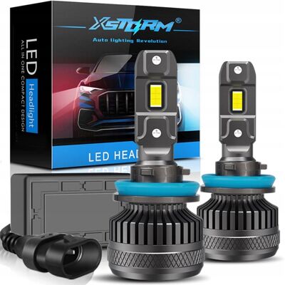 Mocne Żarówki Samochodowe Led H8 Xstorm R45 130W 30000Lm Canbus Retrofit Mocne Żarówki Samochodowe Led H8 Xstorm R45 130W 30000Lm Canbus Retrofit