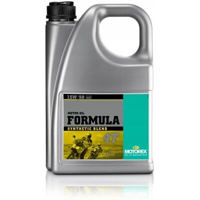 Inny producent MOTOREX Olej silnikowy Formula 4T 15W50 4L Inny producent MOTOREX Olej silnikowy Formula 4T 15W50 4L