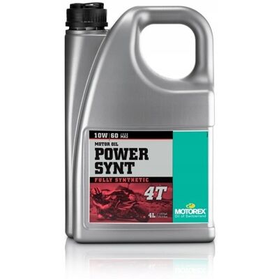 Inny producent MOTOREX Olej silnikowy Power Synt 4T 10W60 4L Inny producent MOTOREX Olej silnikowy Power Synt 4T 10W60 4L
