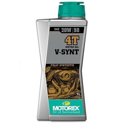 Inny producent MOTOREX V-SYNT 4T 20W50 1L Olej silnikowy HD V-TWIN + skrzynia/ przekładnia Inny producent MOTOREX V-SYNT 4T 20W50 1L Olej silnikowy HD V-TWIN + skrzynia/ przekładnia