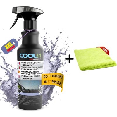 Inny producent Niewidzialna wycieraczka z nano powłoką Cool5 Invisible Wiper 1L + Ściereczka Inny producent Niewidzialna wycieraczka z nano powłoką Cool5 Invisible Wiper 1L + Ściereczka