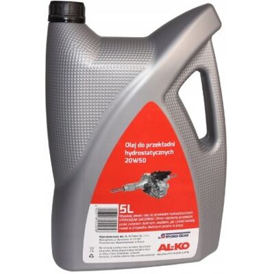 Olej do przekładni hydrostatycznych 5L 20W50 AL-KO 441388 Olej do przekładni hydrostatycznych 5L 20W50 AL-KO 441388