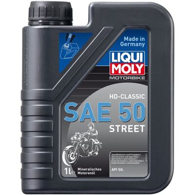 LIQUI MOLY Olej Motorbike HD-Classic SAE 50 Street 1L LIQUI MOLY Olej Motorbike HD-Classic SAE 50 Street 1L