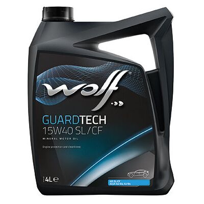 Inny producent OLEJ SILNIKOWY 15W40 4L WOLF GUARDTECH SL/CF (14136) WOLF Inny producent OLEJ SILNIKOWY 15W40 4L WOLF GUARDTECH SL/CF (14136) WOLF