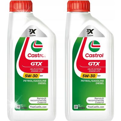 Inny producent Olej Silnikowy Castrol GTX 5W-30 RN17 1L + 1L Inny producent Olej Silnikowy Castrol GTX 5W-30 RN17 1L + 1L