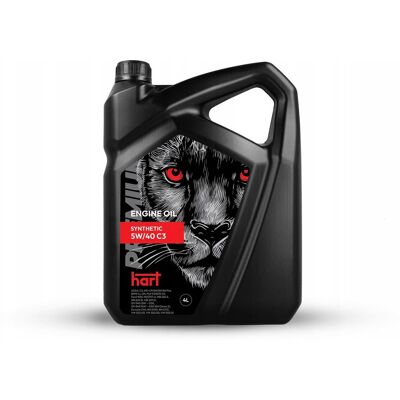 Inny producent OLEJ SILNIKOWY HART 5W/40 C3 SN/SM/CF 4L SYNTHETIC Inny producent OLEJ SILNIKOWY HART 5W/40 C3 SN/SM/CF 4L SYNTHETIC
