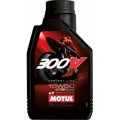 Motul 300V Ester 4T 15w50 Olej do motocykli - Wyścigi Motul 300V Ester 4T 15w50 Olej do motocykli - Wyścigi