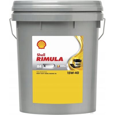Olej Silnikowy Shell Rimula R4 X 15W-40 20L Olej Silnikowy Shell Rimula R4 X 15W-40 20L