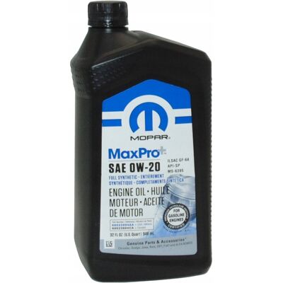 Inny producent Olej syntetyczny Mopar 68523994AA 0,95 l 0W-20 Inny producent Olej syntetyczny Mopar 68523994AA 0,95 l 0W-20