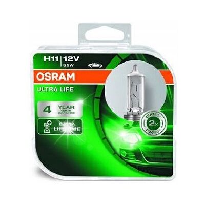 Inny producent OSRAM 2x Żarówka H11 ULTRA LIFE 4 Lata Gwarancji Inny producent OSRAM 2x Żarówka H11 ULTRA LIFE 4 Lata Gwarancji