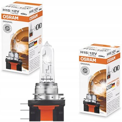 Inny producent Osram 2x Żarówka Halogenowa H15 15/55W Original Inny producent Osram 2x Żarówka Halogenowa H15 15/55W Original